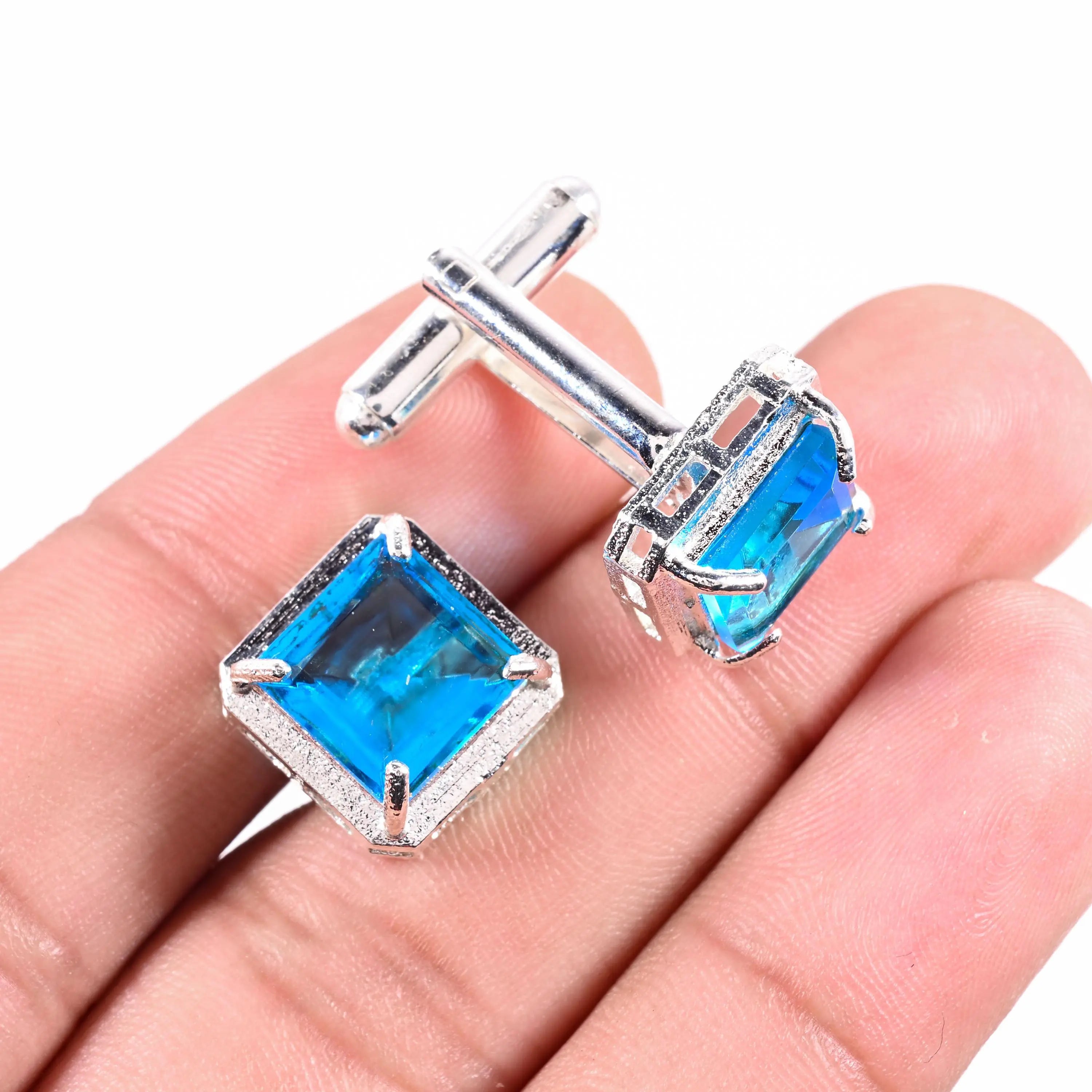 ABC Classic Men's Cufflinks – Elegant Shirt Accessories for Formal Wear, CL06